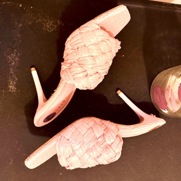 “Guess” NEW BARBIE LOOK !Heels 7..5 Barbie Pink NEW! - Picture 16 of 16